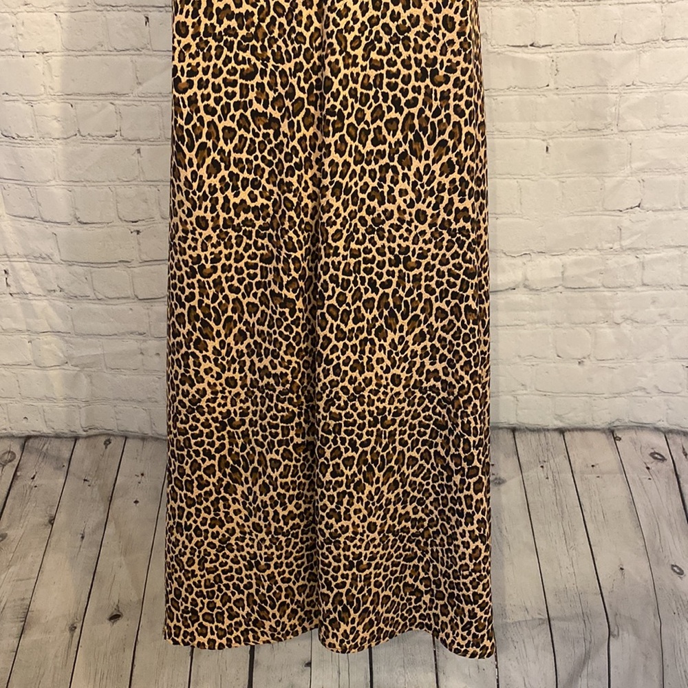 Vintage Dani Michaels animal print front knit maxi dress - Picture 8 of 8